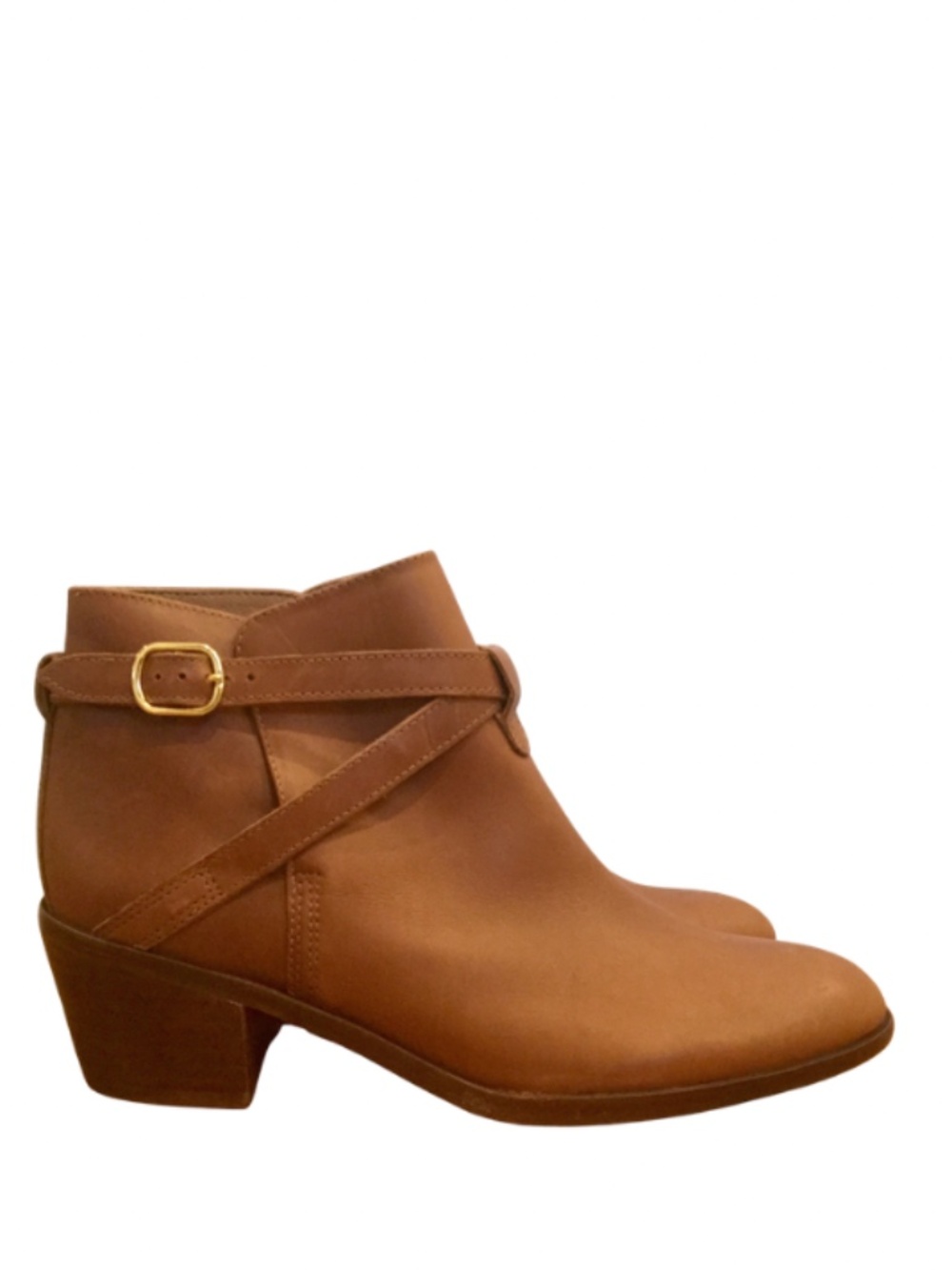 Madewell et Sezane Tan Bootie Sz 7